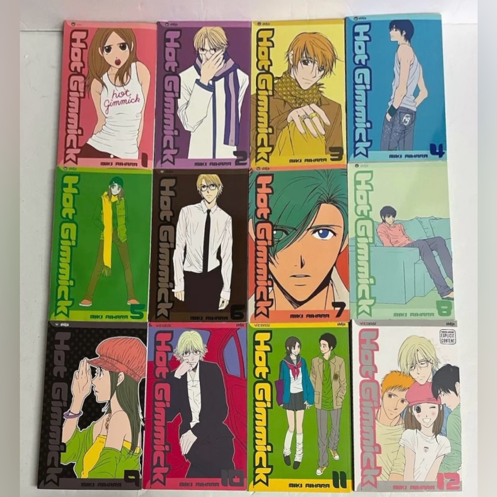 Hot Gimmick Manga 1-12 Miki Aihara